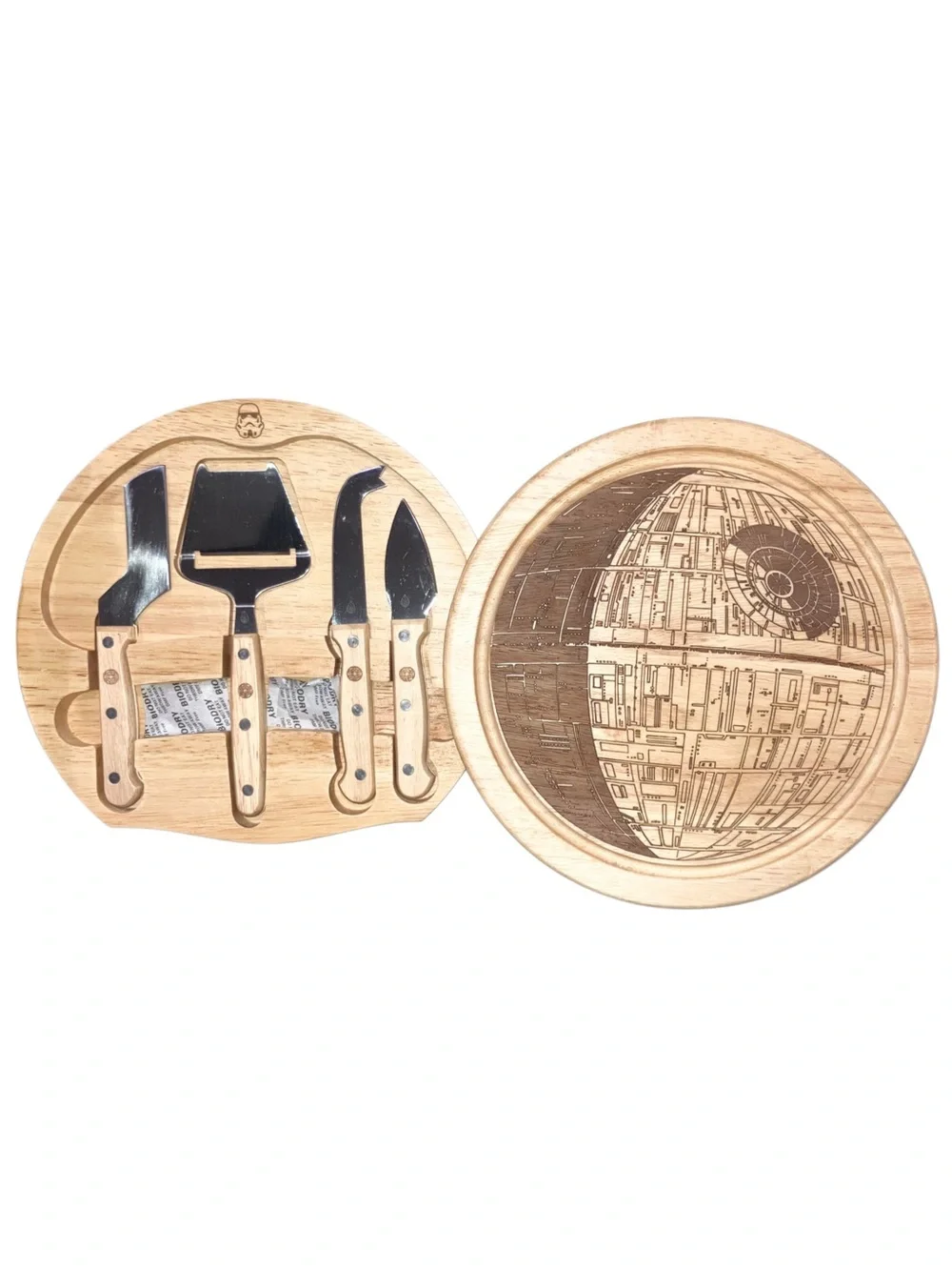 Star Wars Circo Toscana Picnic Time Death Star Wood Cheeseboard Charcuterie